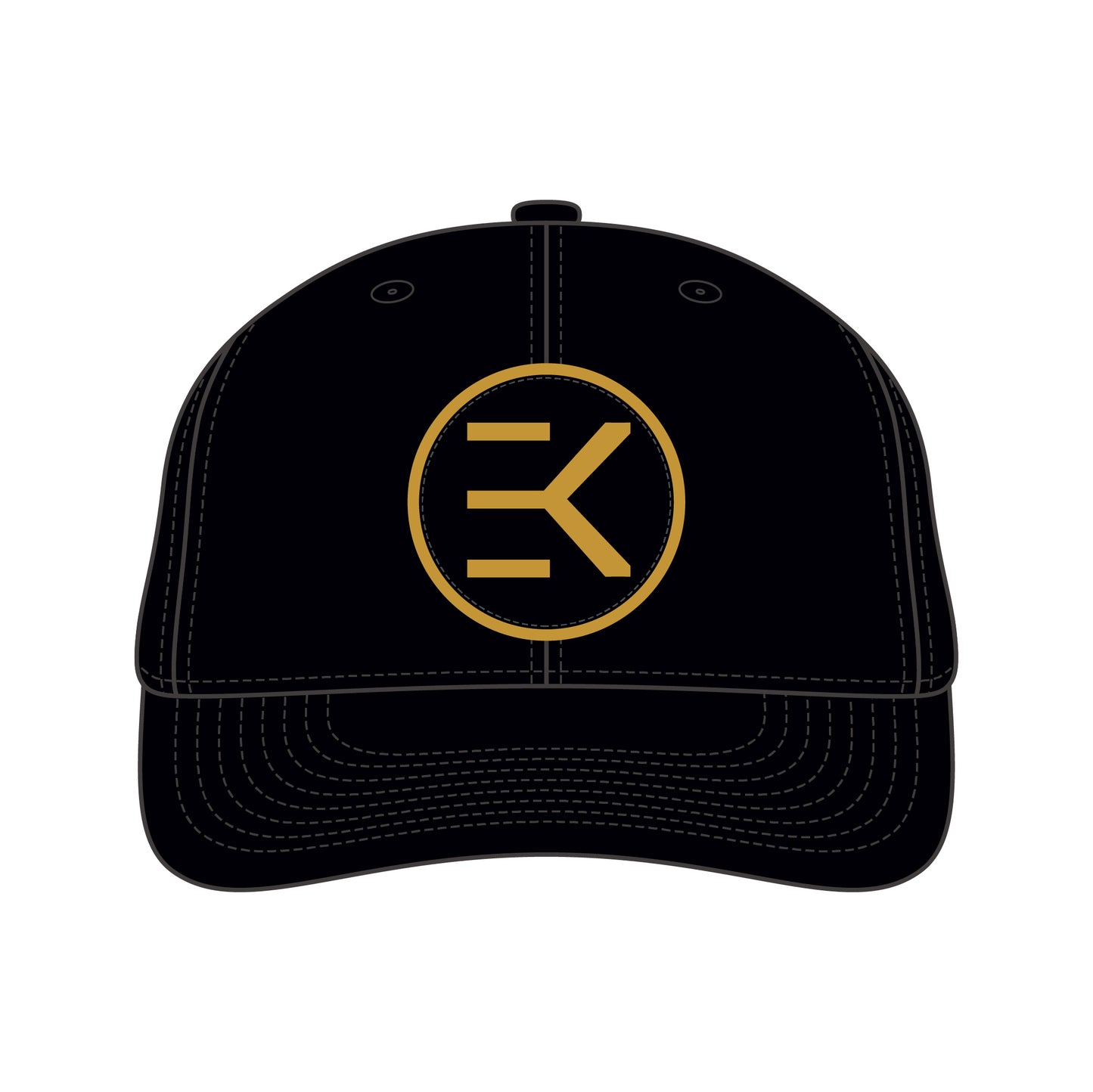 E-Kruise Branded Adjustable Cotton Twill and Acrylic Wool Baseball Cap